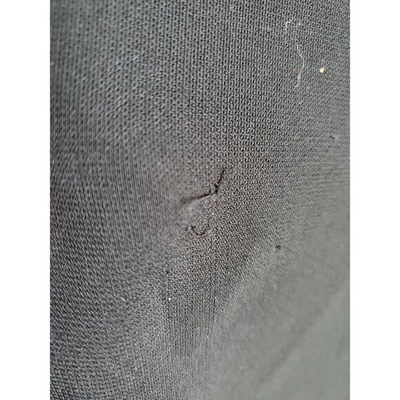 EUC Blanque Women's Black Top Size 1 Triacetate Blend Made in USA - Picture 4 of 7